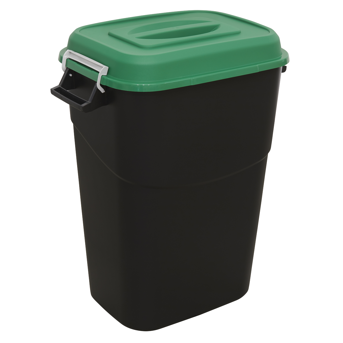 Sealey Durable Refuse Storage Bin Suitable For Outdoor Use 95 Litres Green BM95G