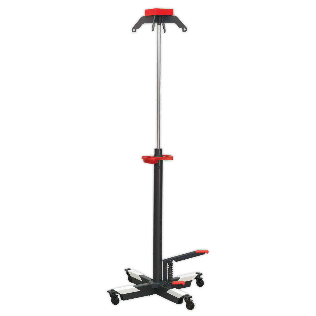 Sealey Premier Transmission Jack 0.3 Tonne Vertical With Nylon Wheels PTJ30