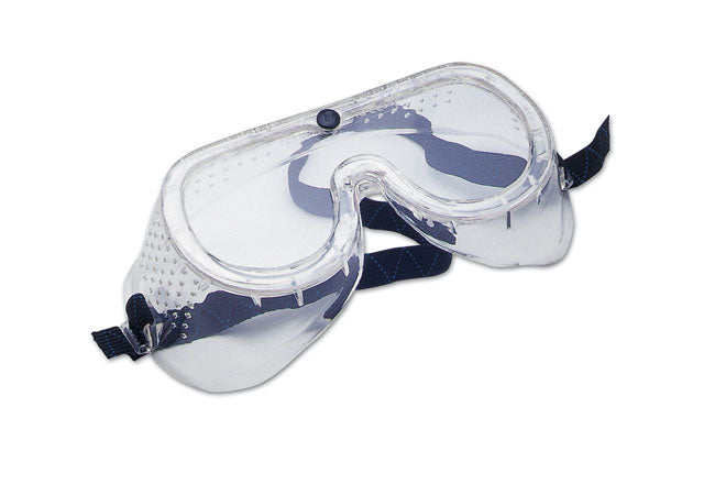LASER 0342 Safety Goggles CE UKCA Certified Side Protection Adjustable Strap