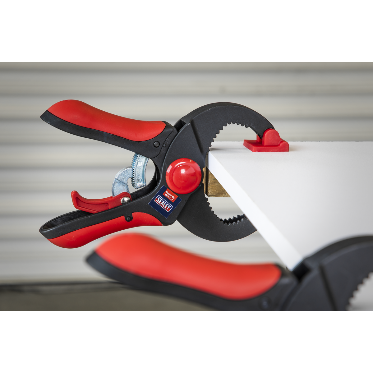 Sealey 45mm Quick Ratchet Clamp With Easy Release Trigger & TPR Handle RC50
