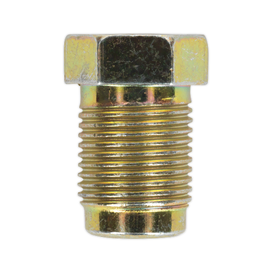 Sealey Brake Pipe Fitting Nut M12 x 1mm Part Thread Male Pack of 25 BN12100PT