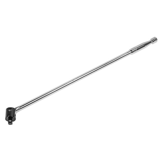 Sealey Breaker Bar 60cm Long 1/2" Square Drive Swivel Head Chrome Vanadium AK730