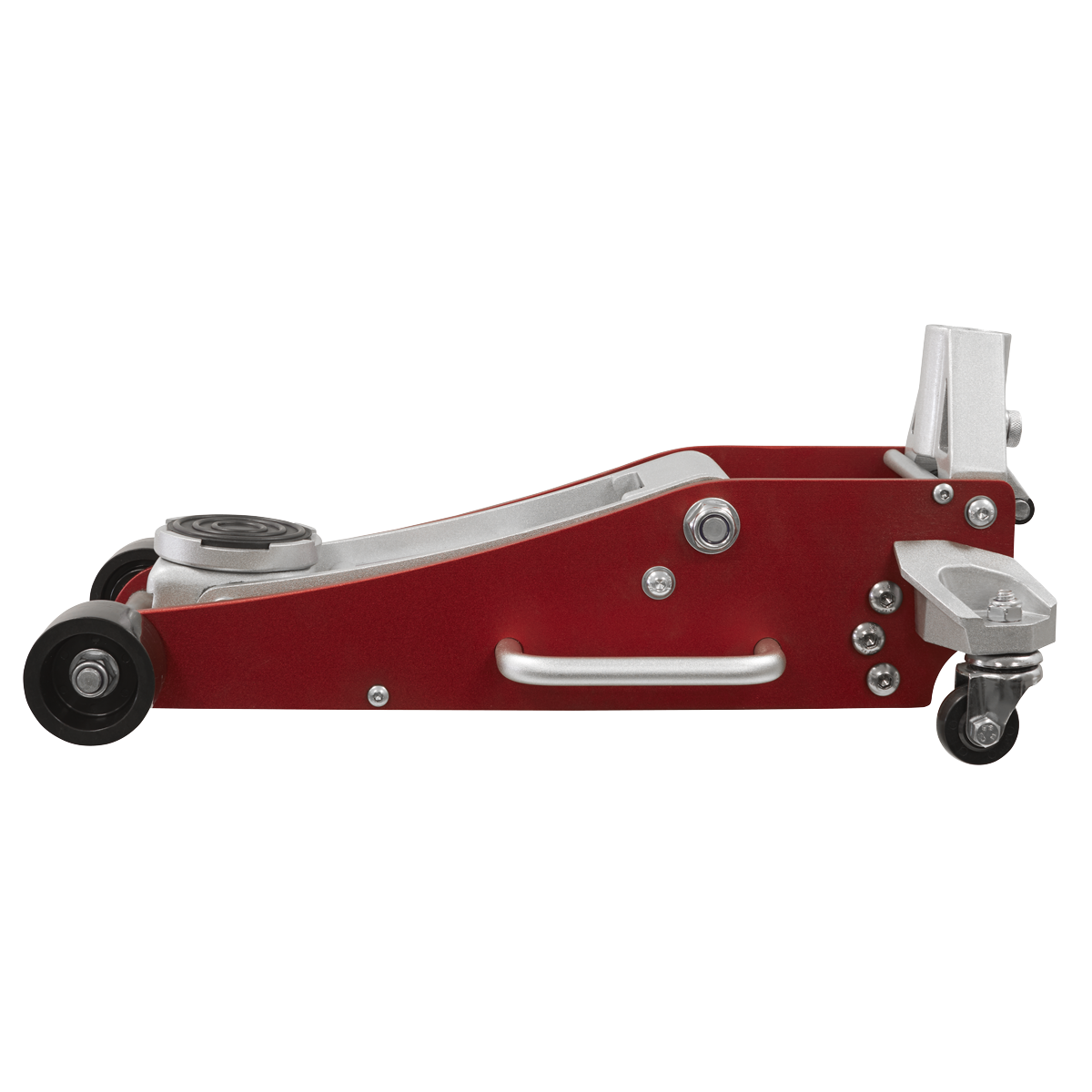 Sealey Trolley Jack 1.5 Tonne Low Entry Aluminium With Rocket Lift RJA1550