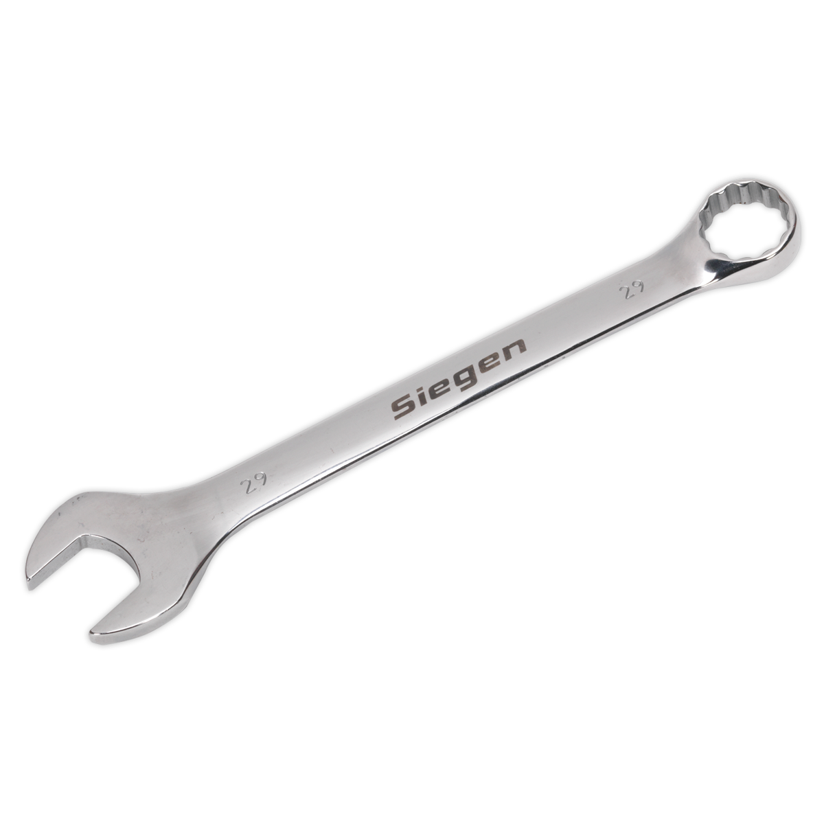 Sealey WallDrive Combi Spanner Chrome Vanadium Steel Polished Finish 29mm S01029