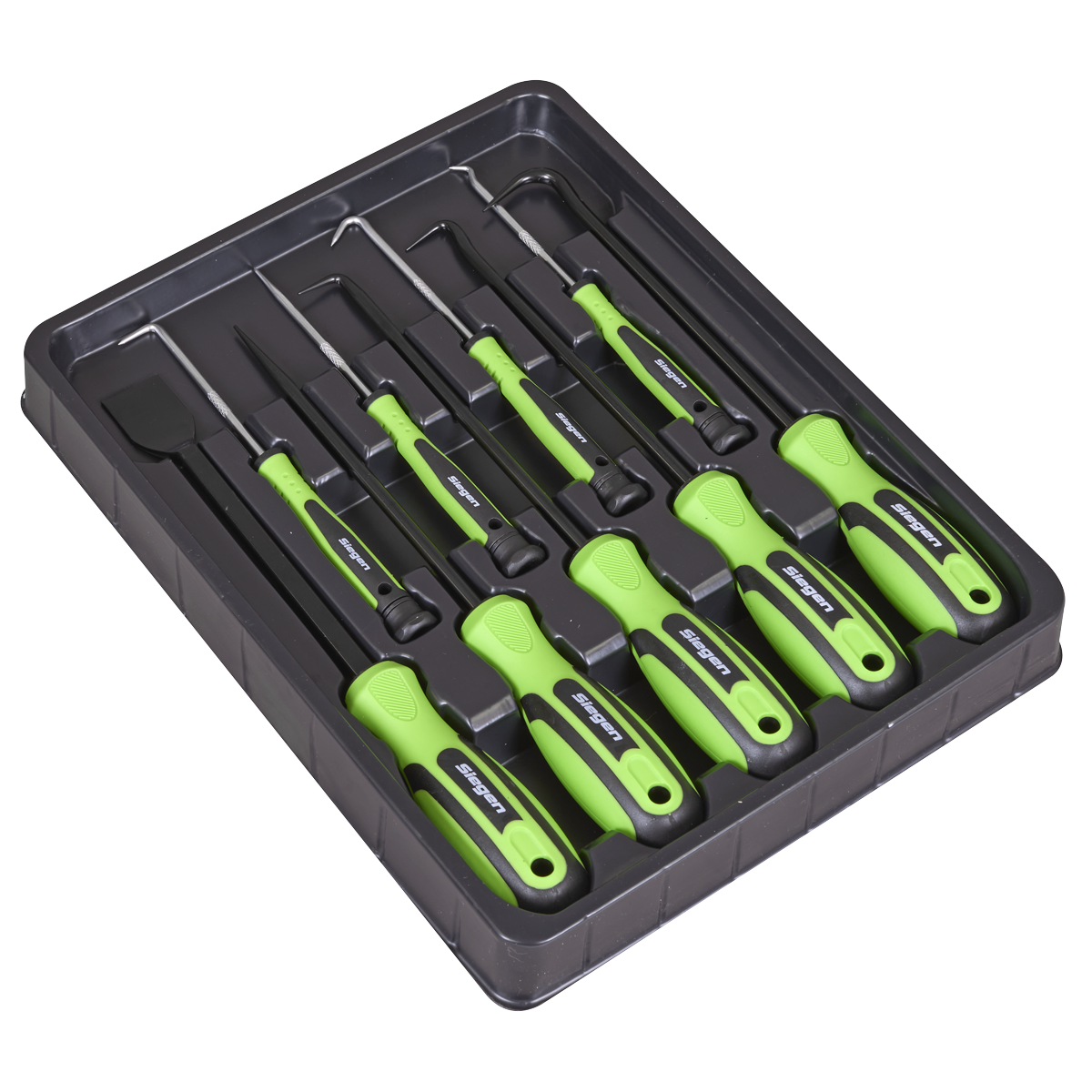 Sealey Scraper & Hook Set With Ergonomically Styled Handles 9 Pieces S01103