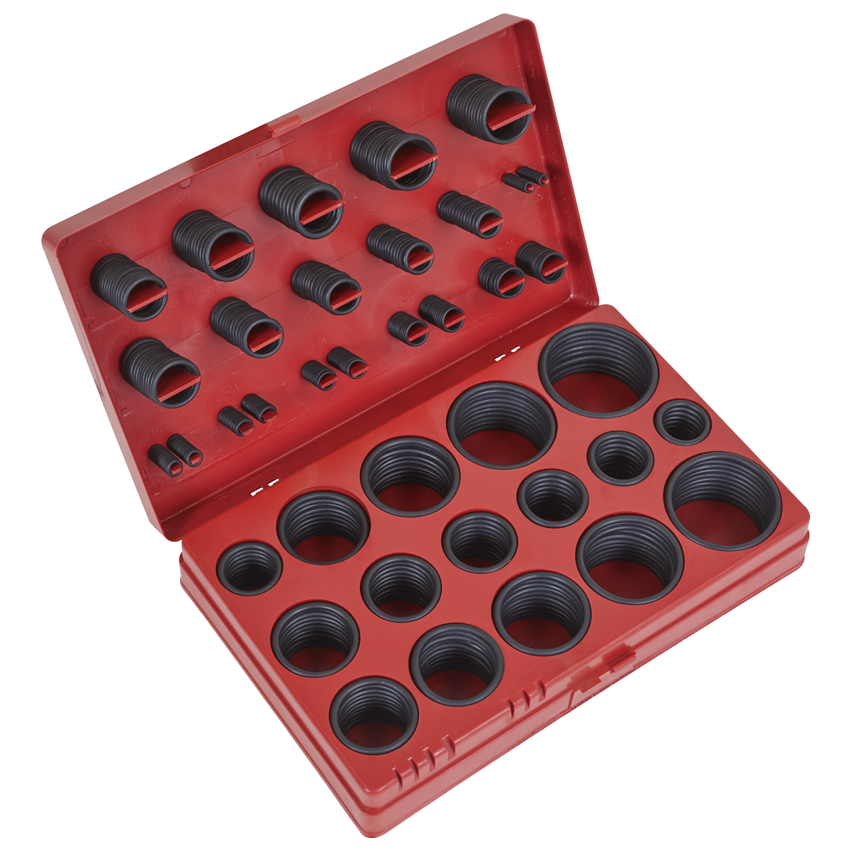 Sealey 419 Pieces Rubber O-Ring Assortment Buna-N - Metric With Box BOR419