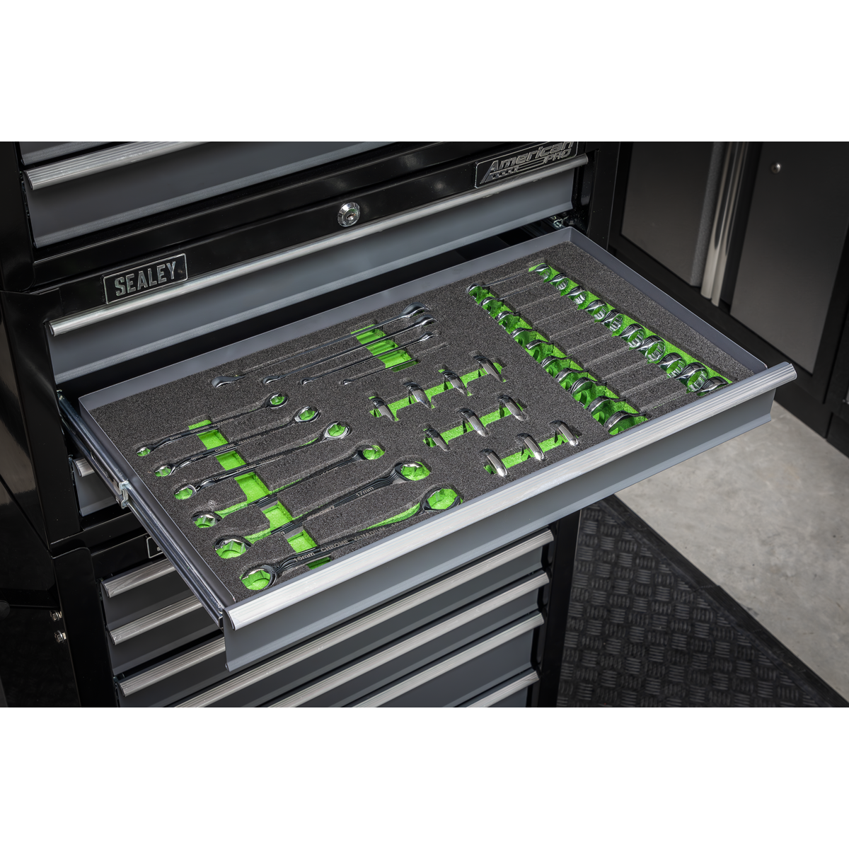 Sealey Siegen Specialised Spanner Set With Foam Storage Tool Tray 30 Pcs S01274