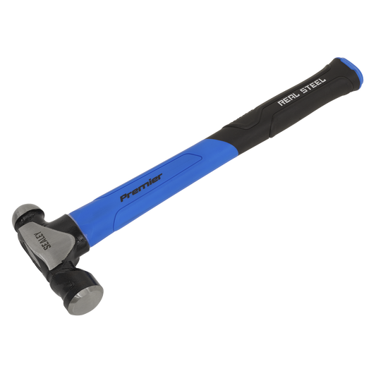 Sealey 24oz Ball Pein Hammer With Fibreglass Shaft Professional Use BPHG24