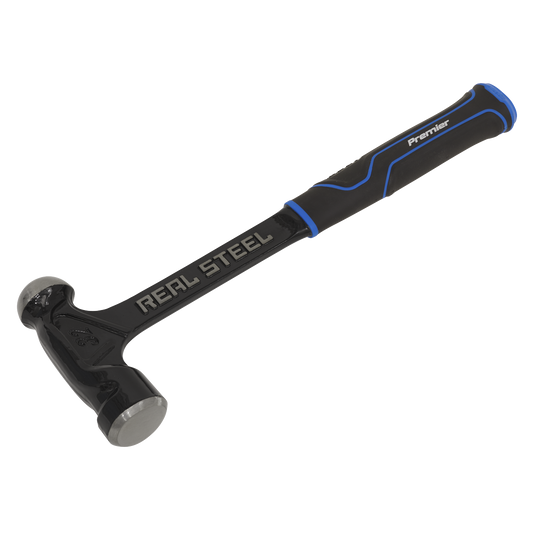 Sealey 32oz One-Piece Ball Pein Hammer With Textured Rubber Grip 0.90kg BPHX32