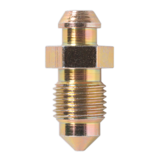 Sealey Brake Bleed Screw Caliper M10 x 25mm 1mm Pitch Ø3/16" Pack of 10 BS10125