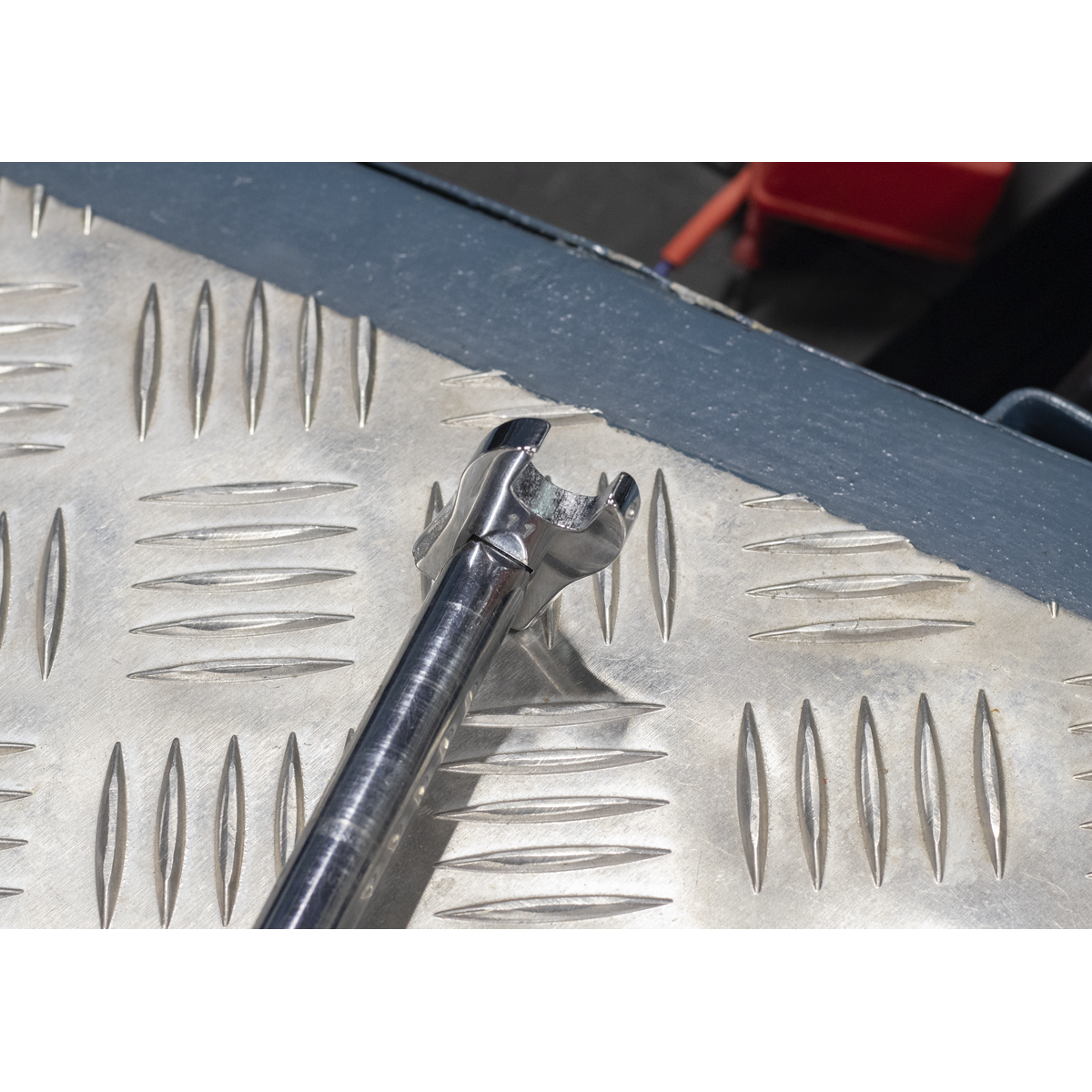 Sealey Crows Foot Open End Spanner Set 10pc 3/8" Square Drive Metric S0866
