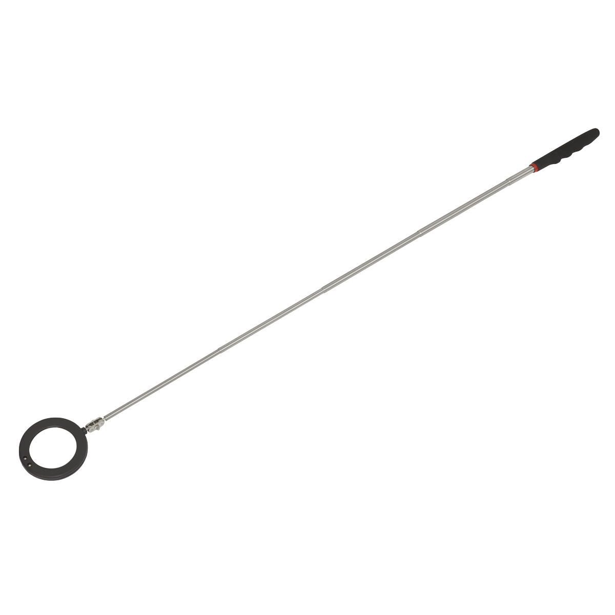 Sealey Telescopic Inspection Mirror With LED Light 290/870mm Ø55mm S0947