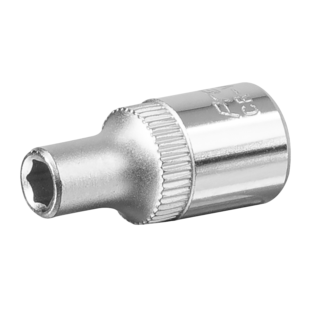 Sealey WallDrive Socket Tool 4mm 1/4" Square Drive Chrome Vanadium Steel S1404