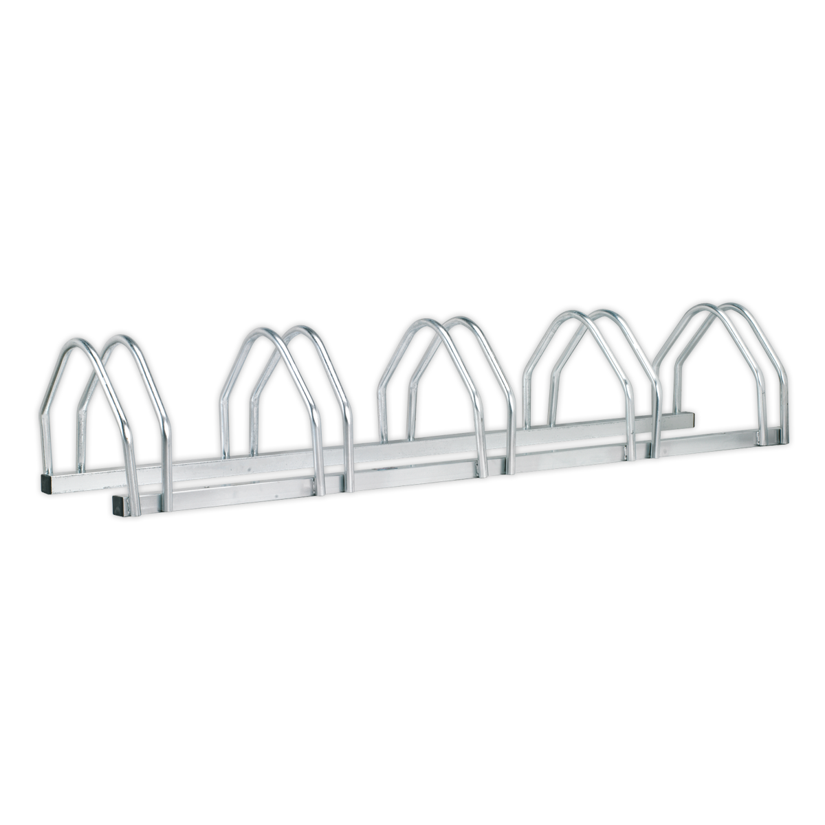 Sealey Bicycle Rack Holder Galvanized Steel Corrosion Resistant For 5 Cycle BS16