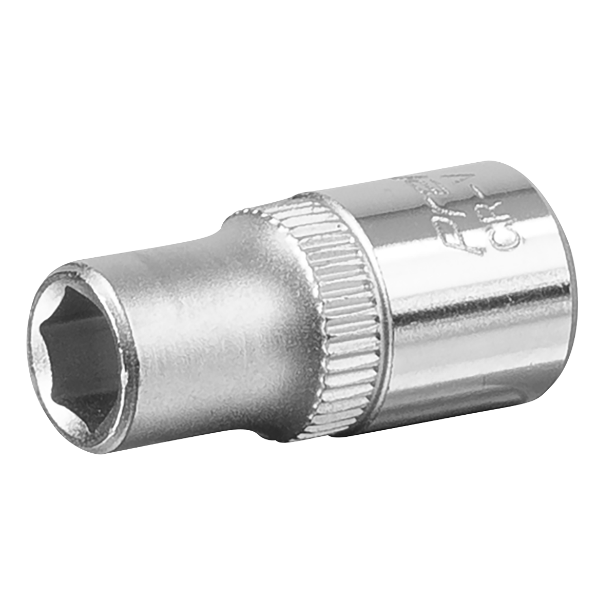 Sealey WallDrive Socket Tool 6mm 1/4" Square Drive Chrome Vanadium Steel S1406