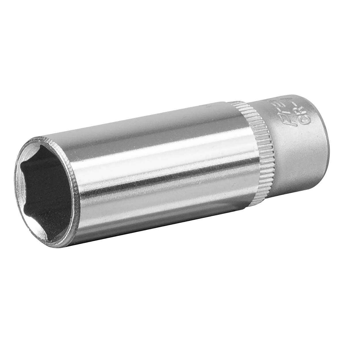 Sealey WallDrive Socket 13mm Deep 1/4" Square Drive Chrome Vanadium Steel S1413D