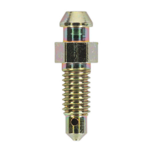 Sealey Brake Bleed Screw Caliper M6 x 29mm 1mm Pitch Ø3/16" Pack of 10 BS6129