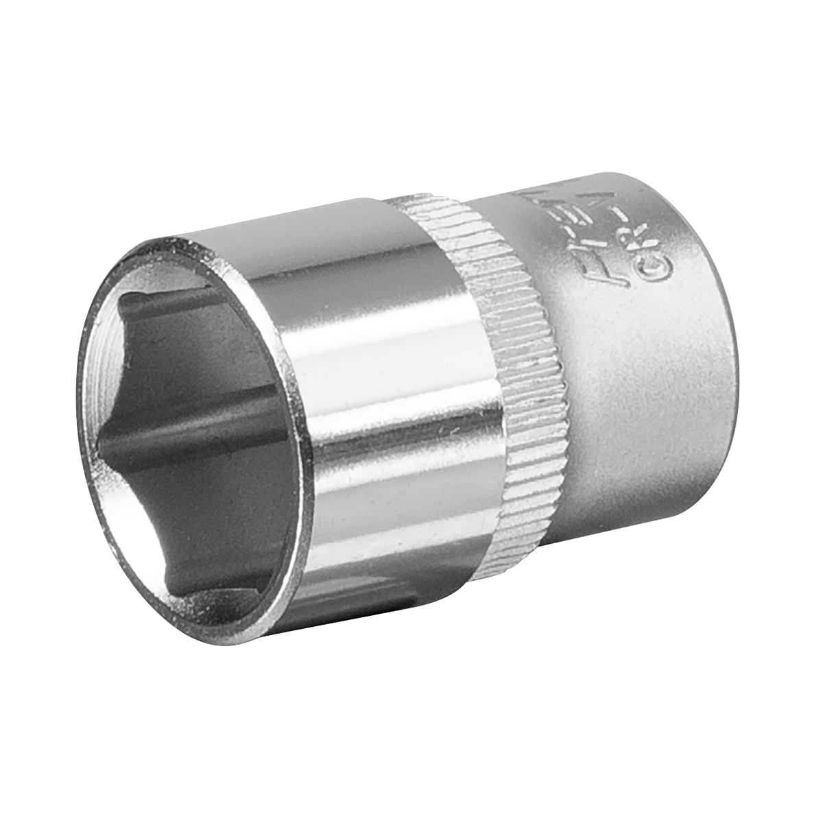 Sealey 3/8" Square Drive 15mm WallDrive Socket Tool Chrome Vanadium Steel S3815