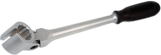 LASER 4257 22mm Double Ended Lambda Socket Wrench Swivel Head Bi-Hex Profile