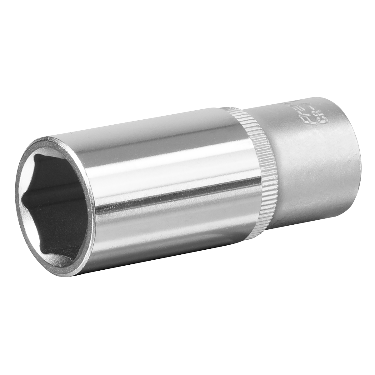Sealey WallDrive Socket 18mm Deep 3/8" Square Drive Chrome Vanadium Steel S3818D