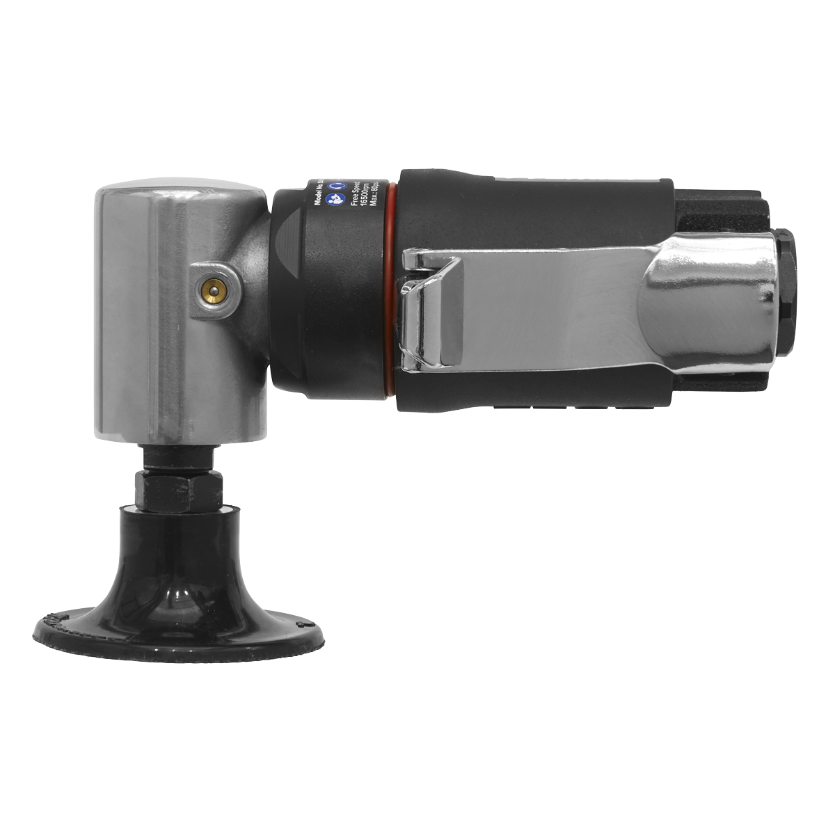 Sealey Mini Air Sander With Quick Change Backing Pad and Wrenches 50mm SA1003
