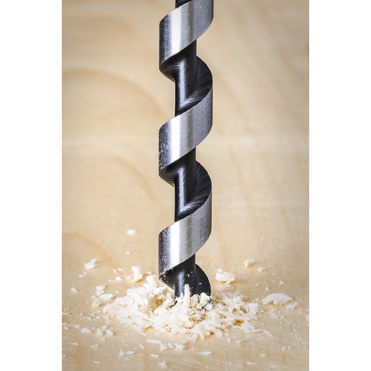 Sealey SDS Plus Auger Wood Drill Fully Hardened 10 x 235mm Silver SA10X235