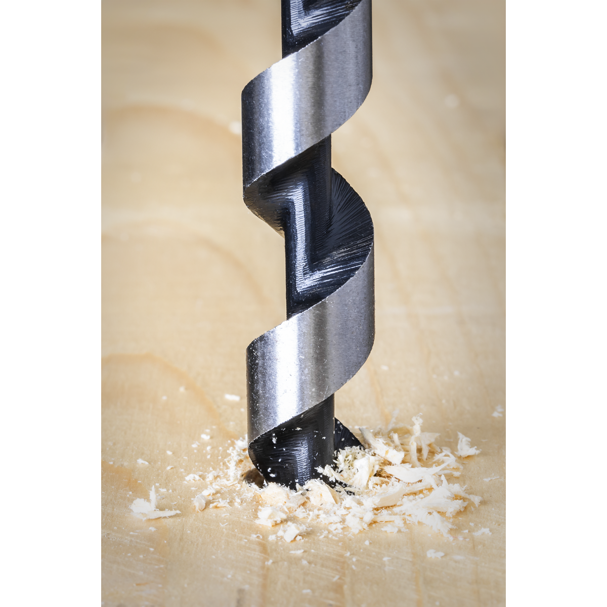 Sealey SDS Plus Auger Wood Drill Fully Hardened 16 x 235mm Silver SA16X235