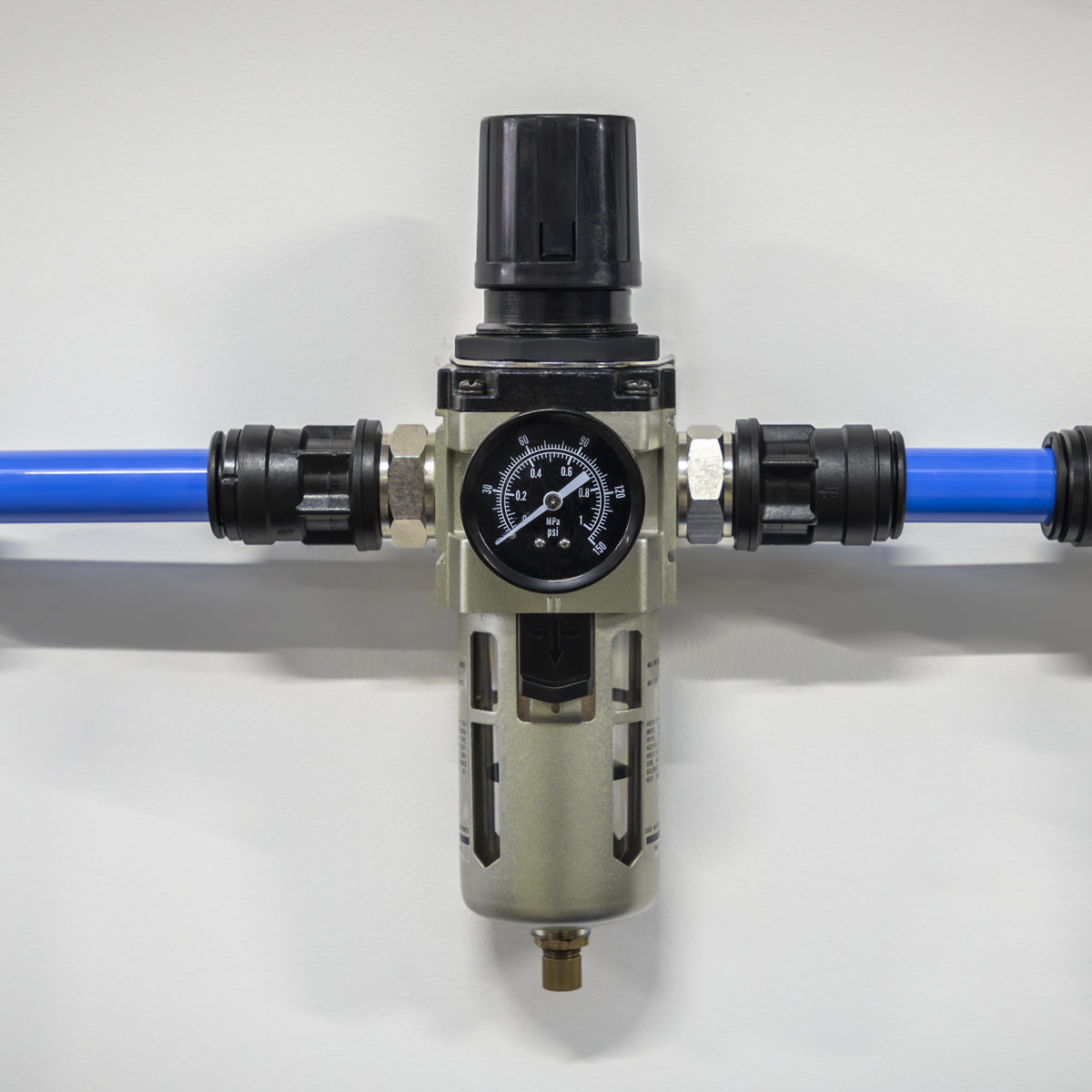 Sealey Air Filter/Regulator Auto Drain Max Airflow 140cfm Wall Bracket SA206FRAD