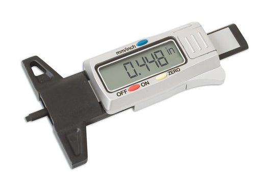 LASER 4262 Digital Tyre Pressure and Tread Depth Gauge With LCD Display