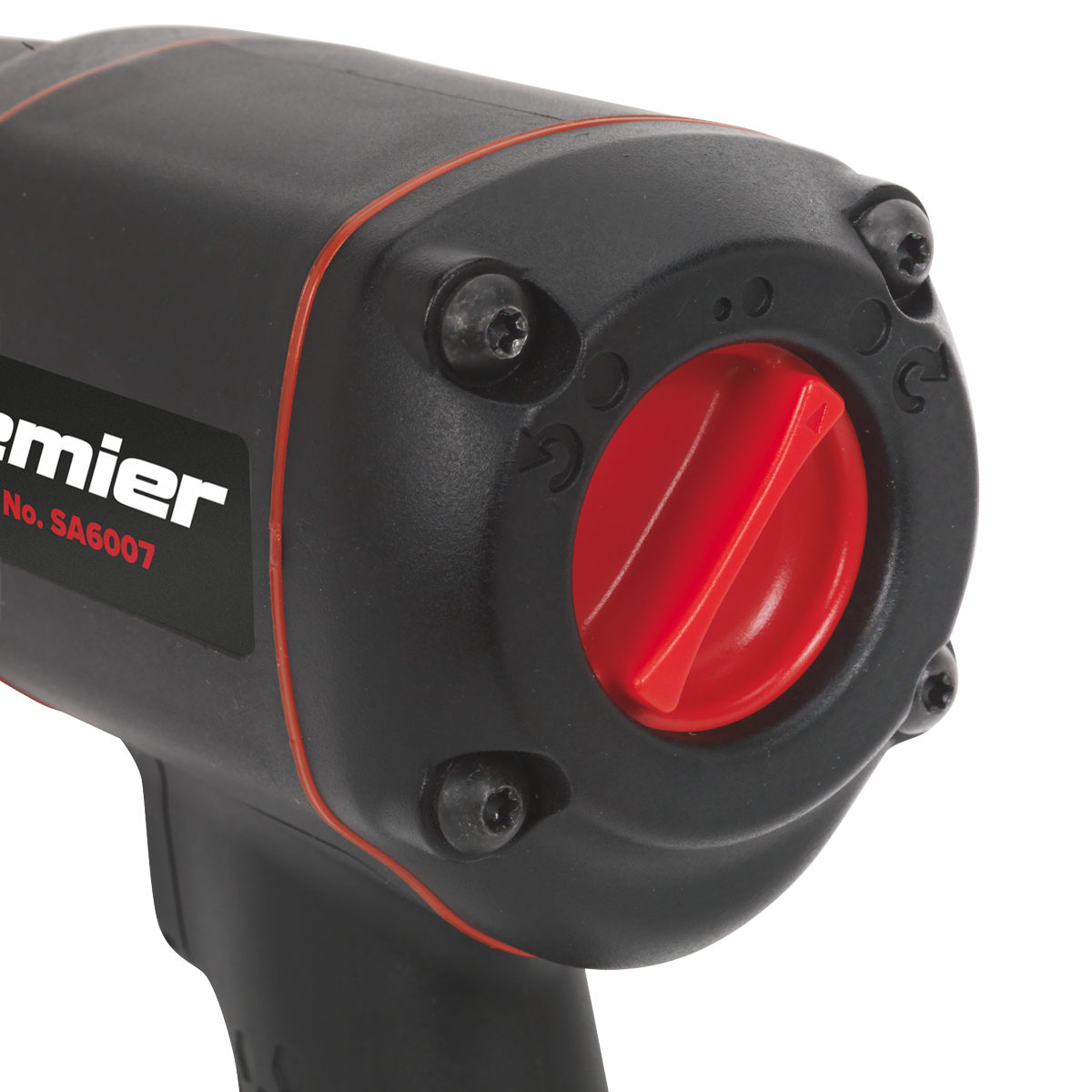 Sealey 1/2" Square Drive Composite Air Impact Wrench Twin Hammer 9000RPM SA6007