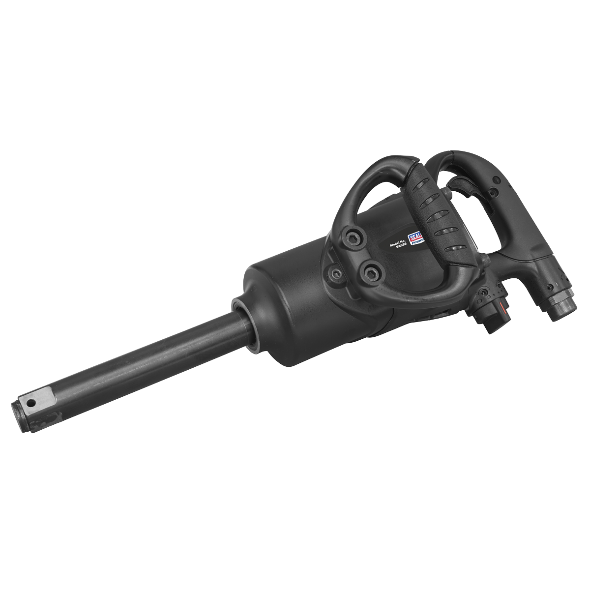 Sealey 1"Square Drive Air Impact Wrench Twin Hammer - Compact Lightweight SA686