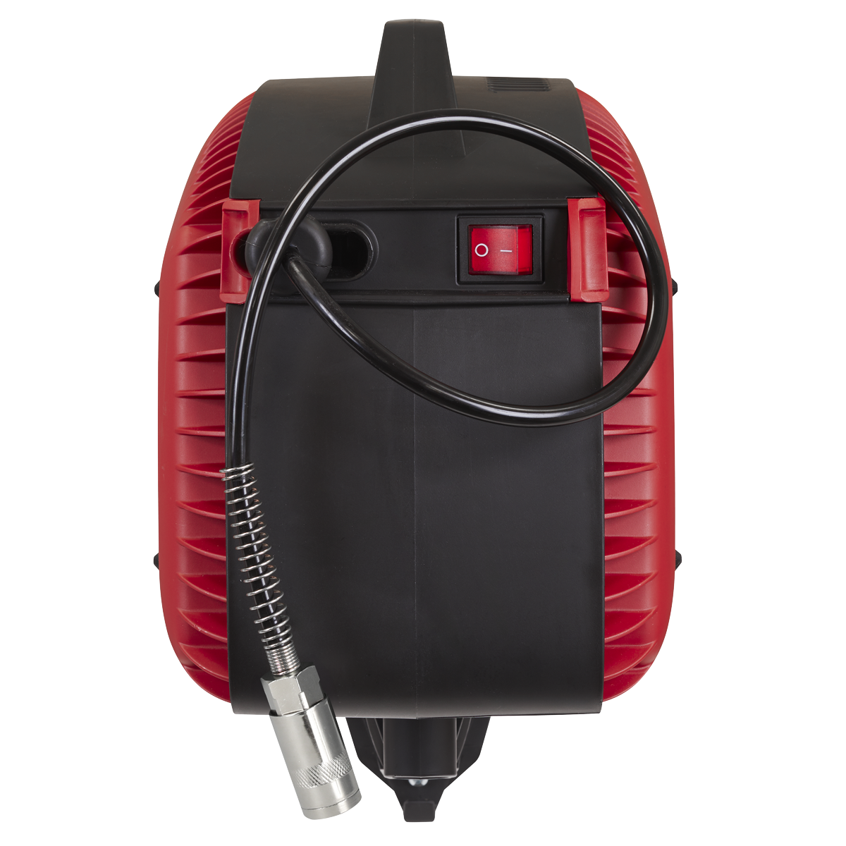 Sealey Wall Mounting Oil Free Air Compressor 1.5hp With 7m Hose Reel SAC15WM