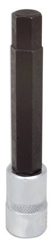 LASER 4276 Screwdriver Allen Key Hex Bit 11mm Long 3/8" Drive 100mm CRV S2 Steel