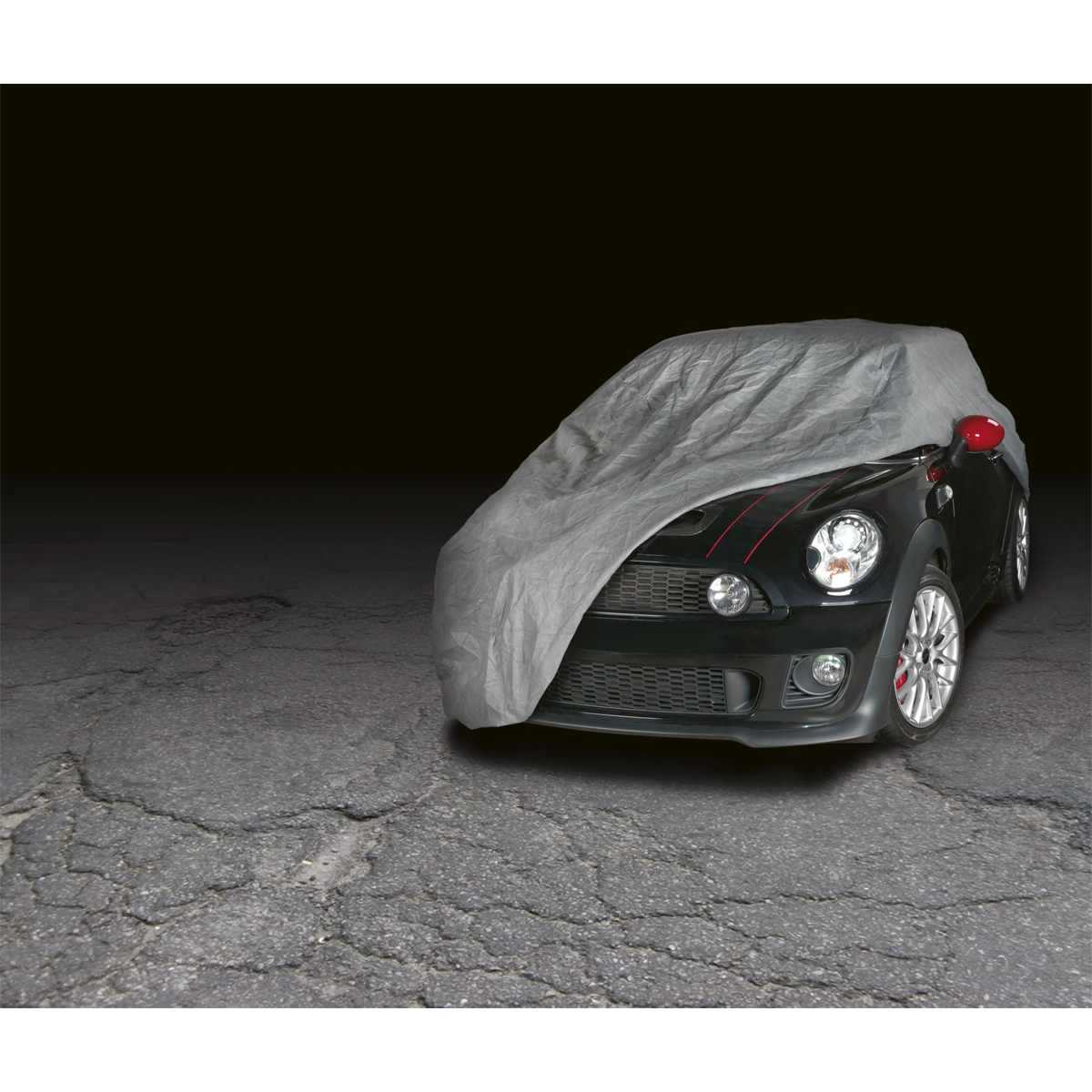 Sealey All Seasons Car Cover Waterproof 3-Layer Breathable - Small SCCS