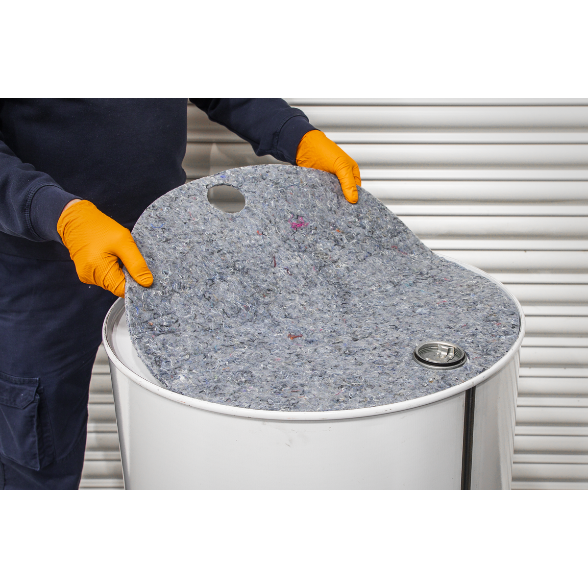 Sealey Universal Drum Toppers Safely Absorbs Oils Fuels Water Coolant SCK05