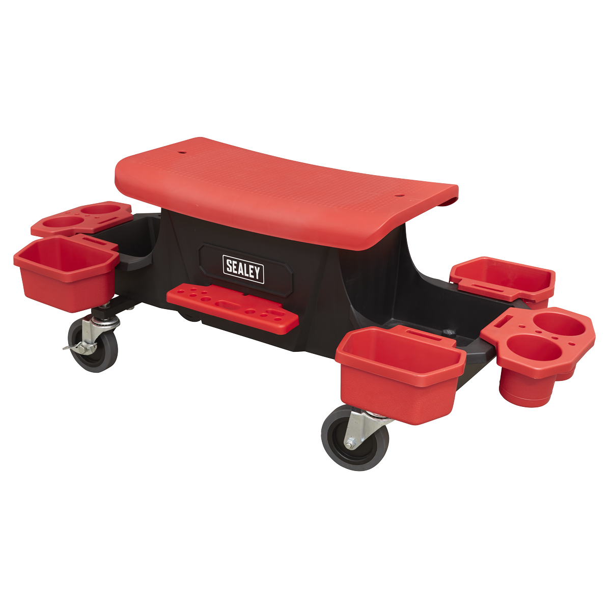 Sealey Mechanics Detailing Utility Seat With Concealed Under Seat Drawer SCR91