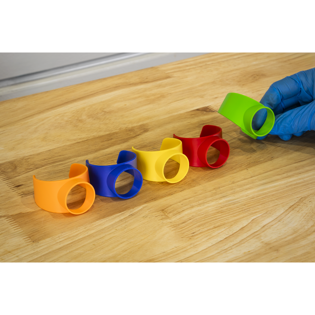 Sealey Pressure Sprayer Colour-Coded Caps 5 Pieces Easy To Install Multipurpose