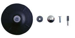 LASER 0348 125mm Rubber Backing Flange Mounting Pad For Angle Grinder Power Tool
