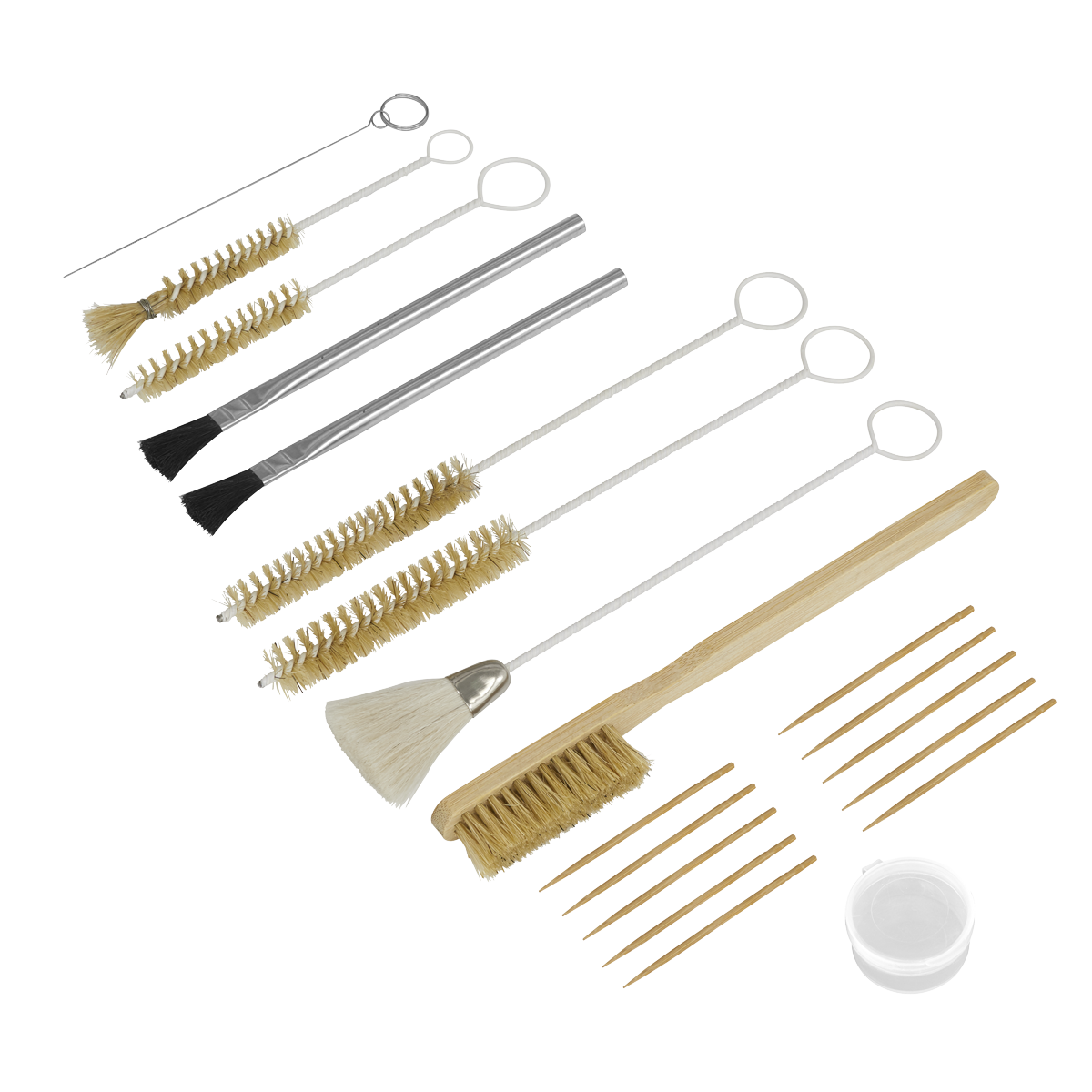 Sealey Spray Gun Cleaning Set For Many Cleaning Applications 20 Pieces BSGC2
