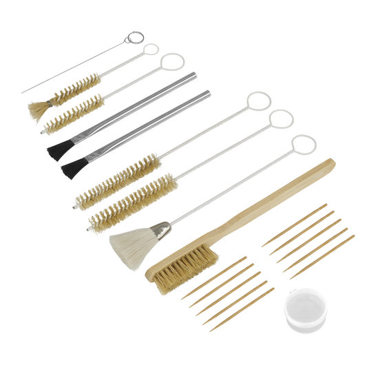 Sealey Spray Gun Cleaning Set For Many Cleaning Applications 20 Pieces BSGC2