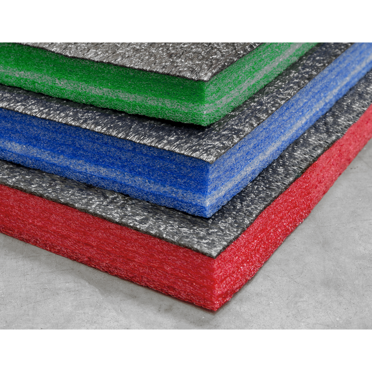 Sealey Easy Peel Shadow Foam Polyethylene Red/Black 1200 x 550 x 30mm SF30R