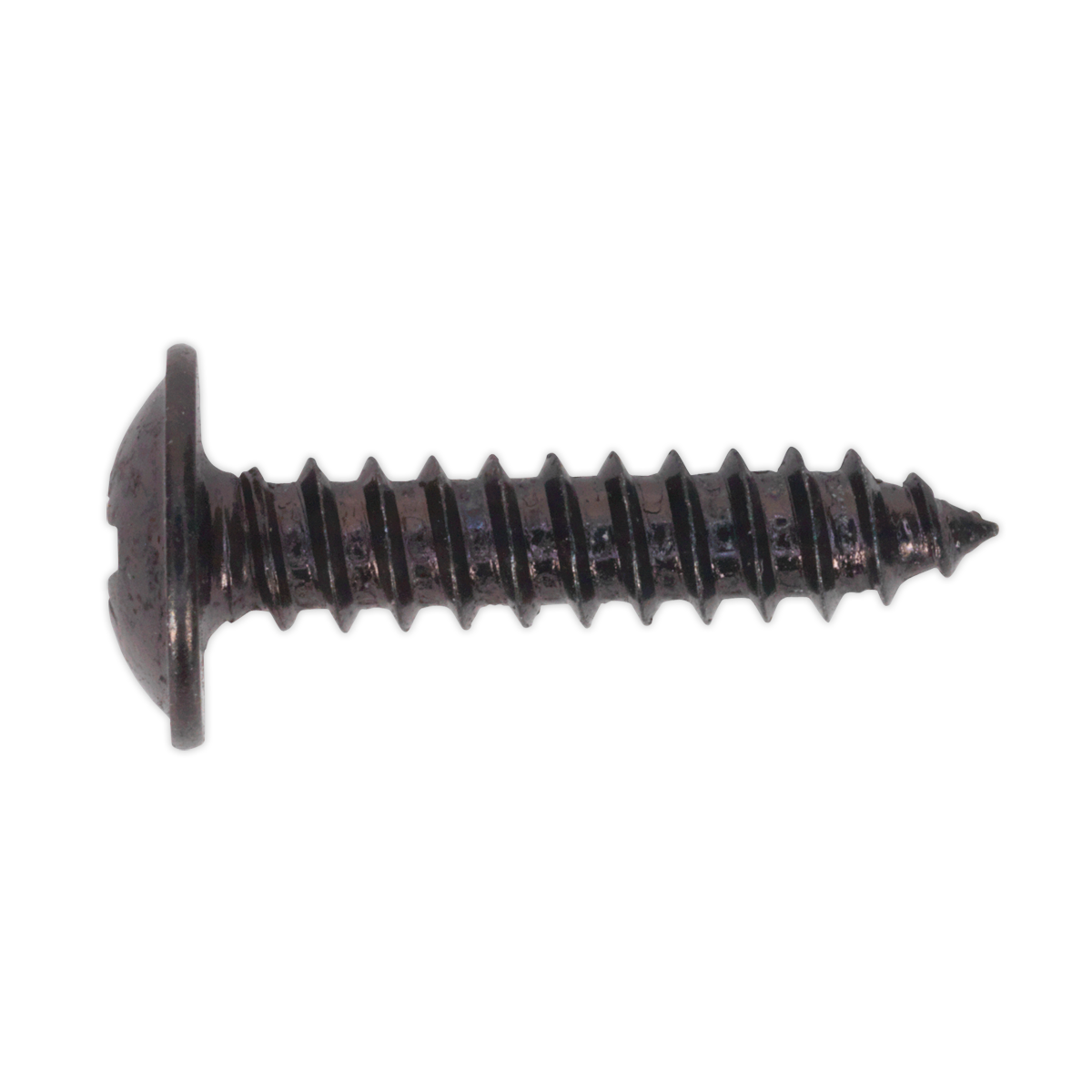 Sealey Self Tapping Screw 4.2 x 19mm Flanged Head Black Pozi BS 4174 Pack Of 100