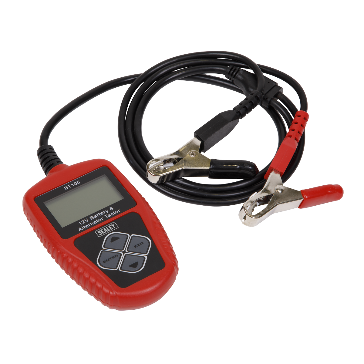 Sealey Compact Digital Battery & Alternator Tester With LCD Screen 12V BT105