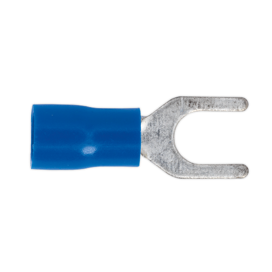 Sealey Easy Entry Fork Terminal 5.3mm 2BA Fits Cables 16-14 AWG Pack of 100 BT14