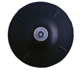 LASER 0348 125mm Rubber Backing Flange Mounting Pad For Angle Grinder Power Tool