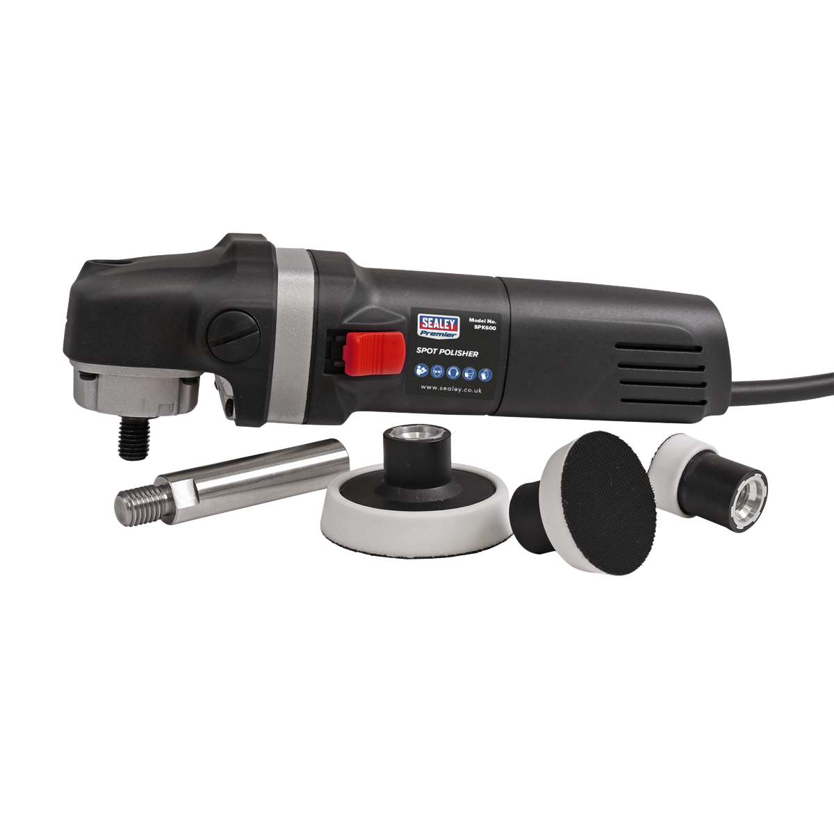 Sealey 230V 600W Spot Polisher Kit With Ergonomic Slim Body Design SPK600