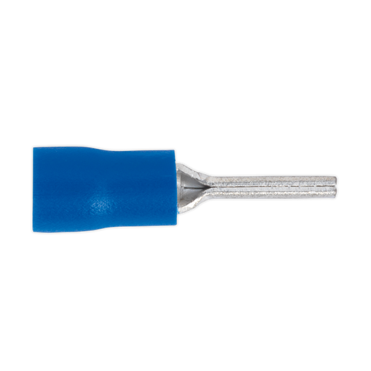 Sealey Easy-Entry Pin Terminal 12 x 1.9mm Pack Of 100 Colour-Coded Blue BT18