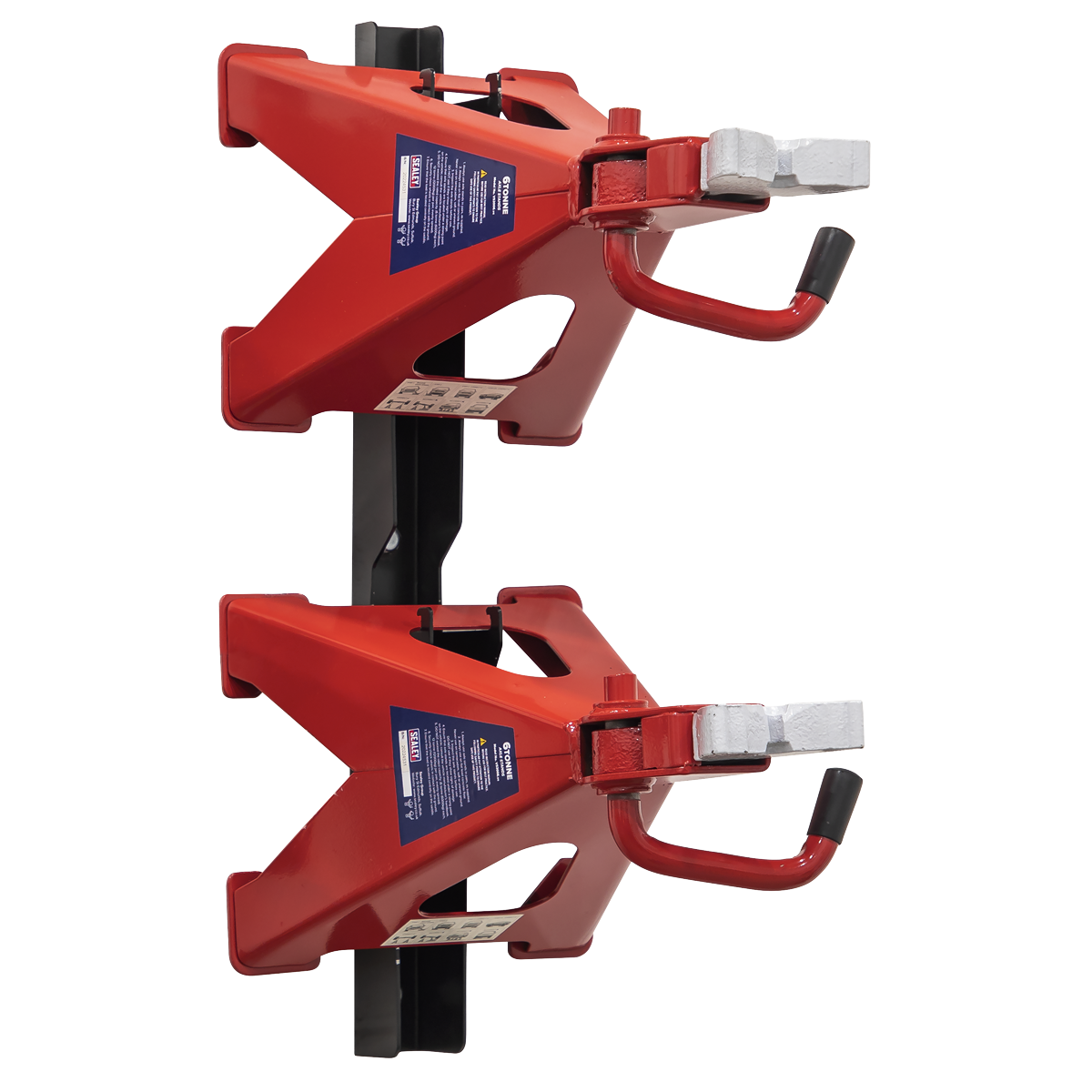 Sealey Axle Stand Storage Rack 5 & 6 Tonne Wall Mountable Space Saving SR56