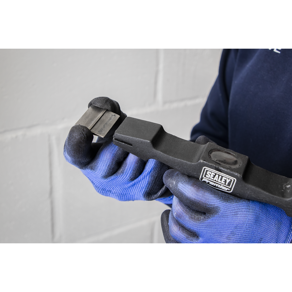 Sealey Double Ended Scutch Hammer With Fibreglass Handle Electrical Plumb SR707