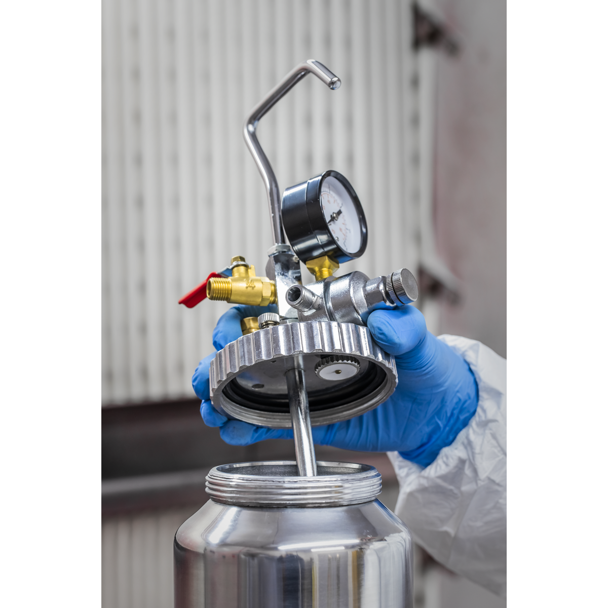 Sealey 2L Pressure Pot Silver For Model SSG1P/1 & HVLP-79/P1 Spray Gun SSG1P/3